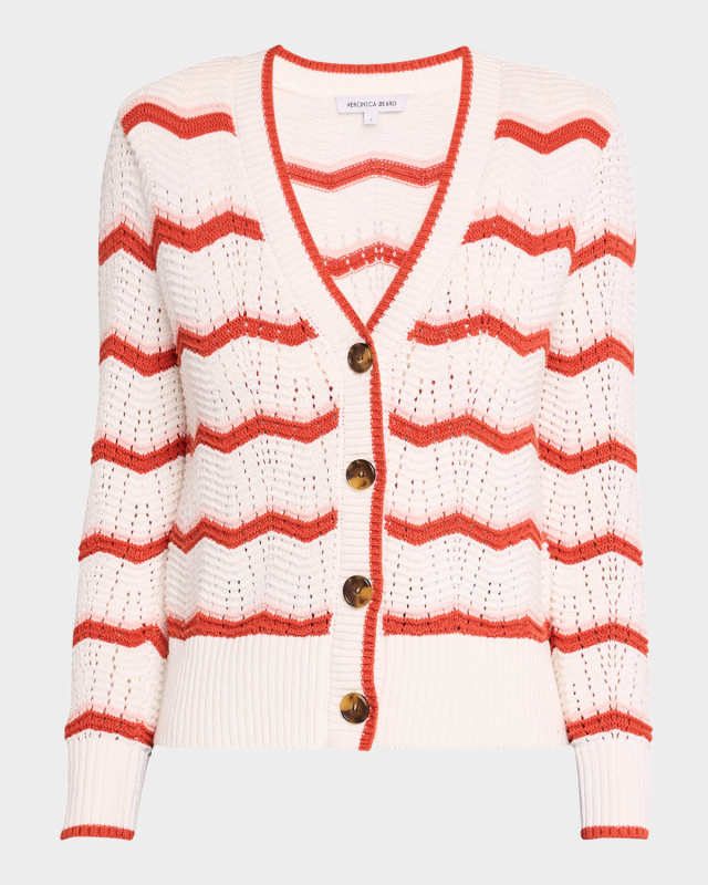 Ansonia Knit Chevron Cardigan